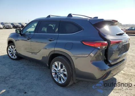 2023 Toyota Highlander Hybrid Limited из США, поврежденный, VIN 5TDXBRCH0PS602595